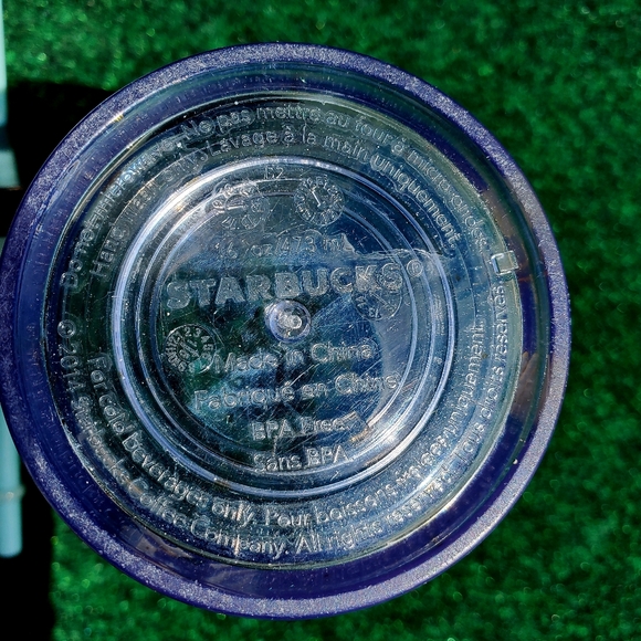 Starbucks Black Polka Dots Tumbler 16 oz. Tumbler Cold Beverage W/Straw - Picture 8 of 9